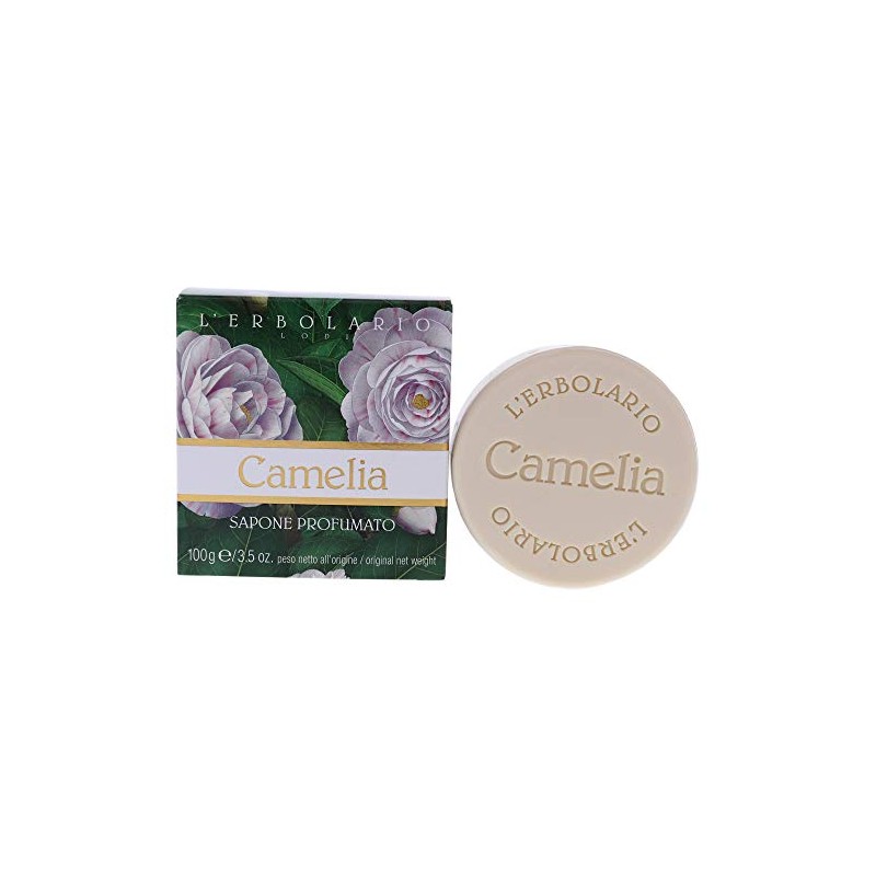 L'Erbolario Camellia Perfumed Soap - Enriched With All Natural Ingredients