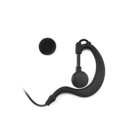 ProMax Power G-Shaped Ear Piece with Lapel PTT for Motorola CP200D DP1400 XIR P3688 M1 (1-Pack)