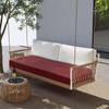 YIJIAN HOME Outdoor Bench Cushion 3.5inches Memory Foam Waterproof Patio