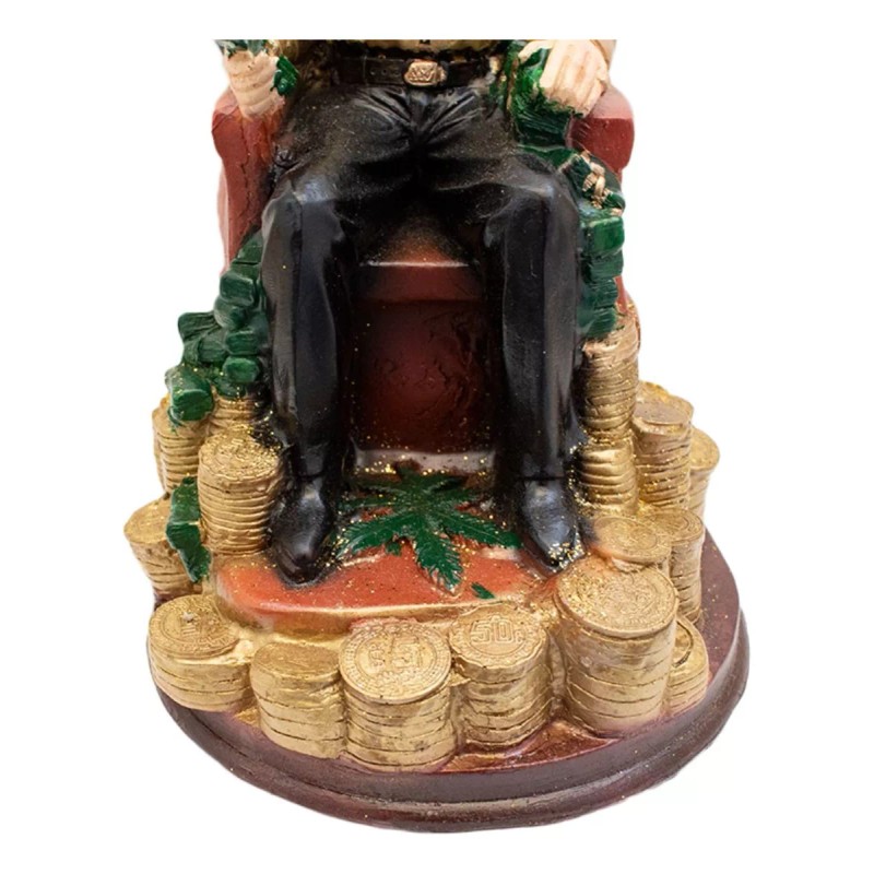 Imagen De Resina Jesús Malverde 29x16