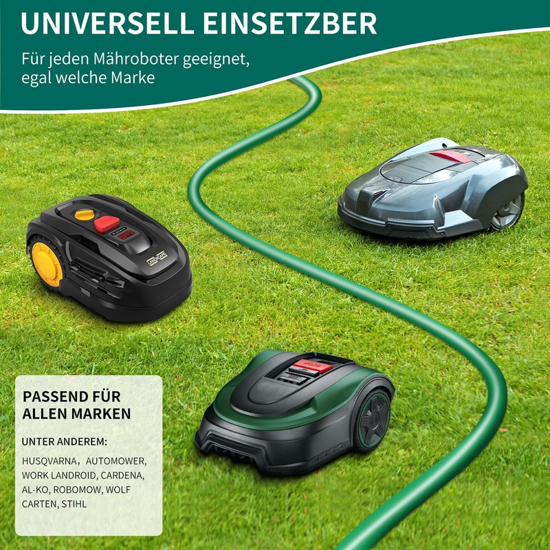 100 m Universal Boundary Cable for Robotic Lawnmowers, HAUSPROFI Boundary