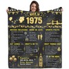 50th Birthday Gifts for Women Men, 60×50 Inch 50th Wedding