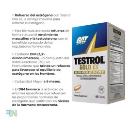 Ga Testrol Gold Es Gat Sport Suplemento 60 Tabletas                                                                                                   