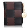 Lapensa Cute Small Wallet for Women,Colour-blocked Slim Wallet RFID Blocking