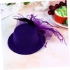 OATIPHO Party Headwear Hair Bowler Hat Guy Costume Sparkly Bridal