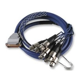 LEAD, 25 D T0 8X XLR SOCKET 2M, Audio & Video Cable Assemblies QTY X 1