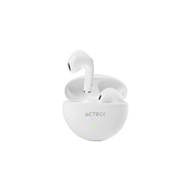 Acteck Audifonos para Dispositivos Sense EP230 / In Ear Inalambricos TWS BT 5.1 Blanco Essential Series