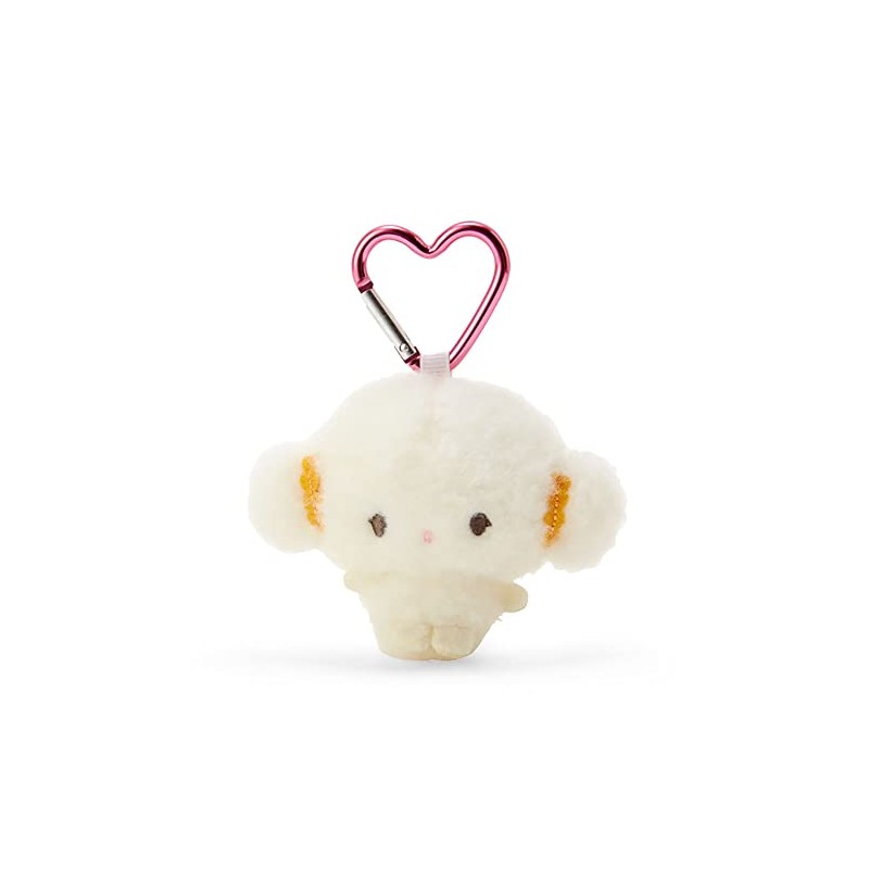 Sanrio 307386 Cogimyun Mini Plush Charm, Off-White