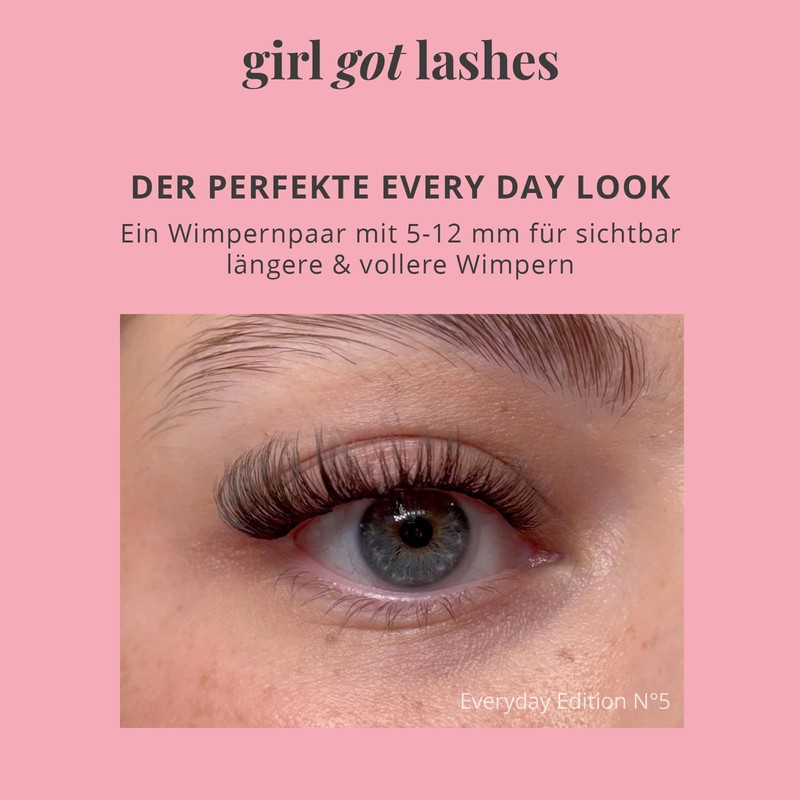 GirlGotLashes Mini Box Everyday Edition No. 5 - Eyelash Extensions