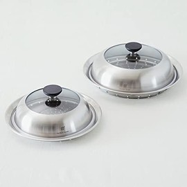 Harumi Kurihara Dome Steamer for Frying Pans, 9.4 - 10.2 inches (24 - 26 cm)