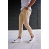 GINGTTO Mens Slim Khaki Dress Jogger Pants Skinny Chino Joggers
