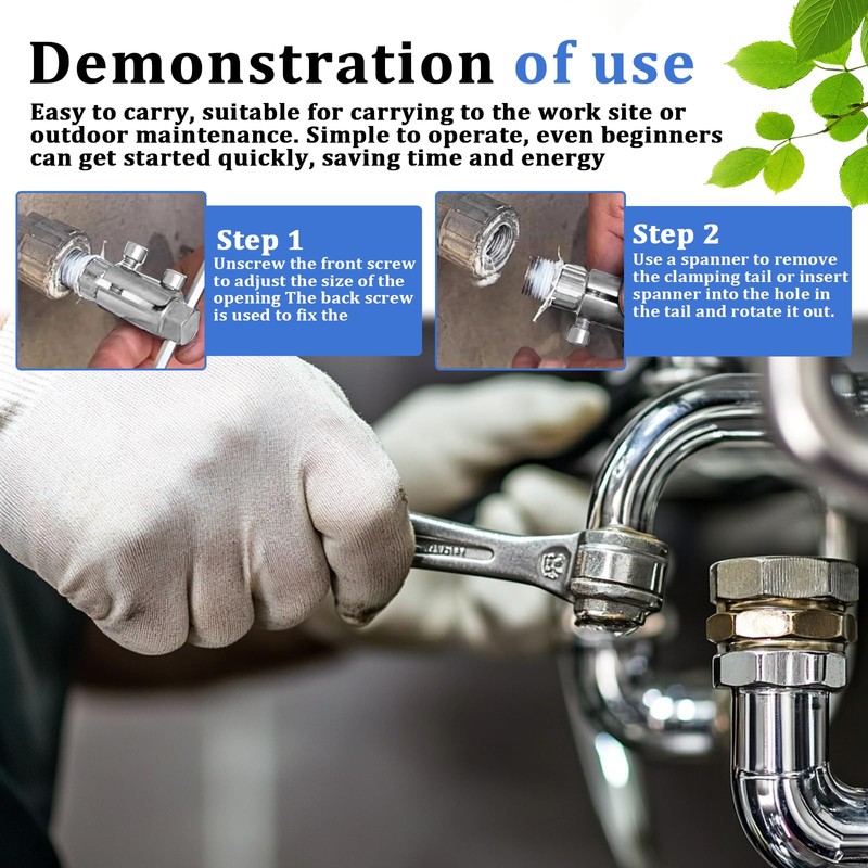 Pcmursal Broken Threaded Pipe Extractor Tool, Broken Pipe Extractor Tool,