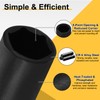 sourcing map 2pcs Nut Driver Drill Bit 9mm Metric Deep