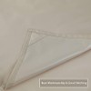 CAROMIO Hotel Quality 100% Waterproof Fabric Shower Curtain or Liner
