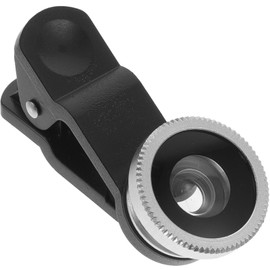 Totority Universal Portable Cell Phone Camera Lens Kit - 3 in 1 Fisheye, Macro, and Wide Angle Lenses With Clip