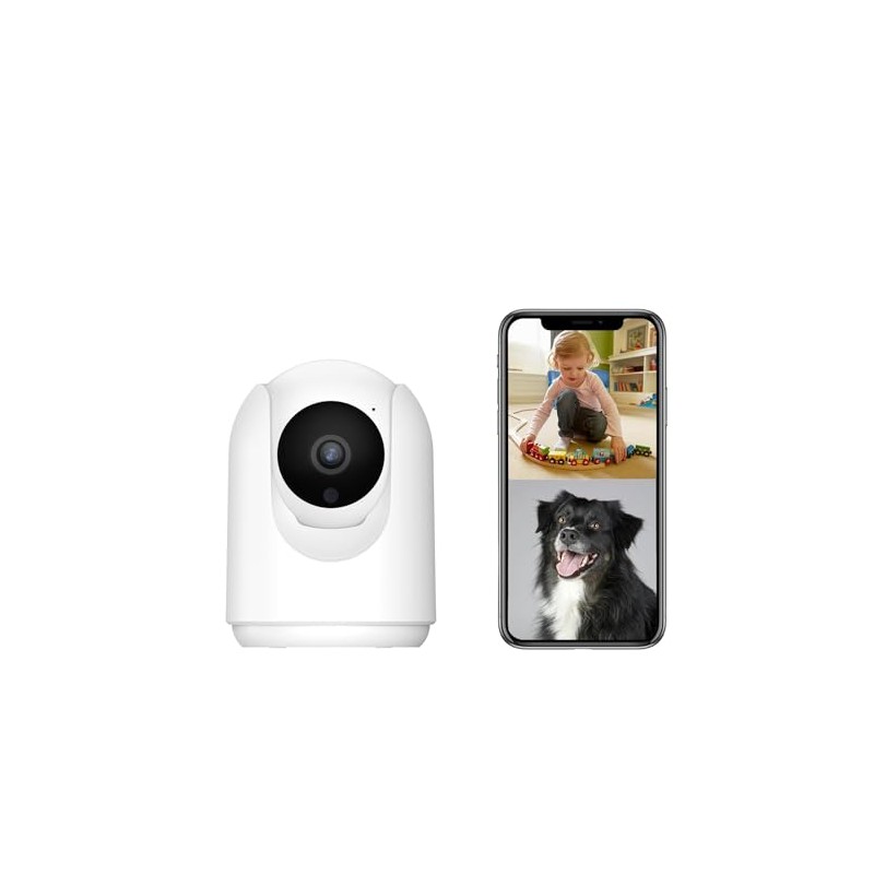 Geekee Indoor Security Camera, 2.4G WiFi Cameras for Home Security