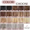 Claw Clip Short Ponytail Hair Extensions Messy Bun Hair Piece