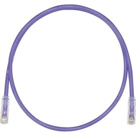COPPER PATCH CORD, CAT 6, VIOLET