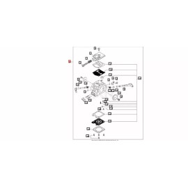 Echo A021005270 OEM Echo Carburetor for CS-3510 Chainsaw