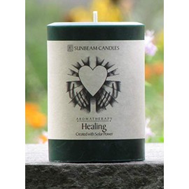 Sunbeam Candles Healing Pillar Candle, 1 EA