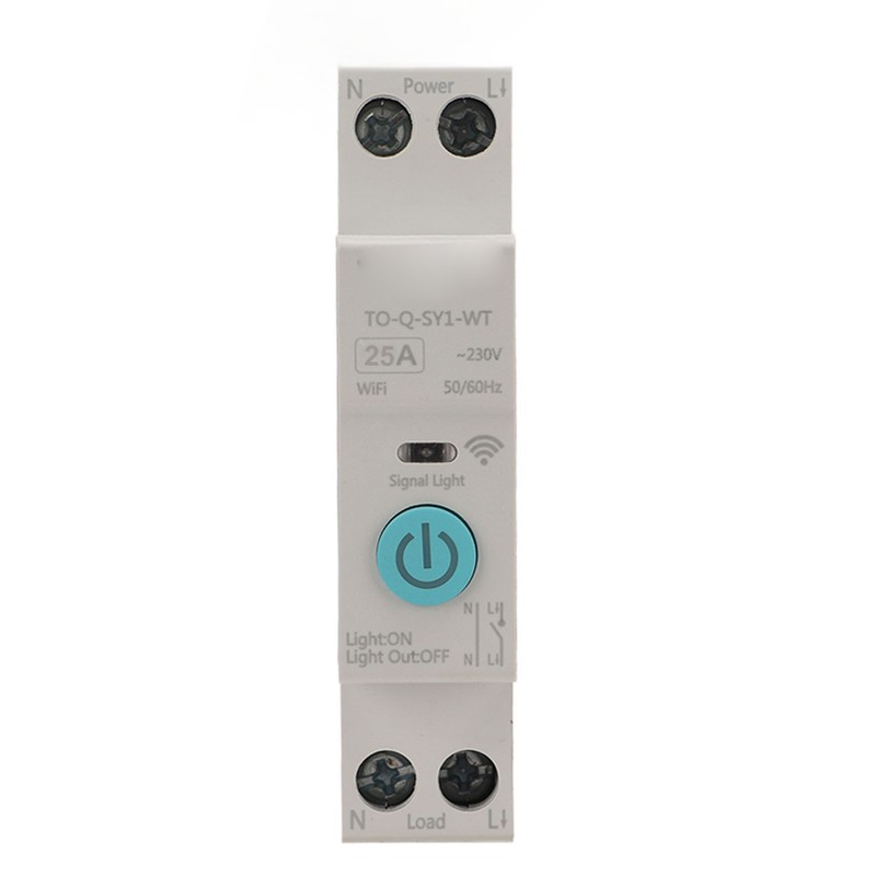 WIFI Smart Switch Breaker Wireless Phone Remote Control DIN35 Rail