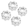 4pcs 17mm Hex Adapter Professional Aluminum Alloy Fine Machined 3.8