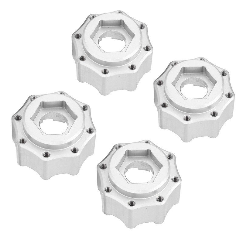 4pcs 17mm Hex Adapter Professional Aluminum Alloy Fine Machined 3.8