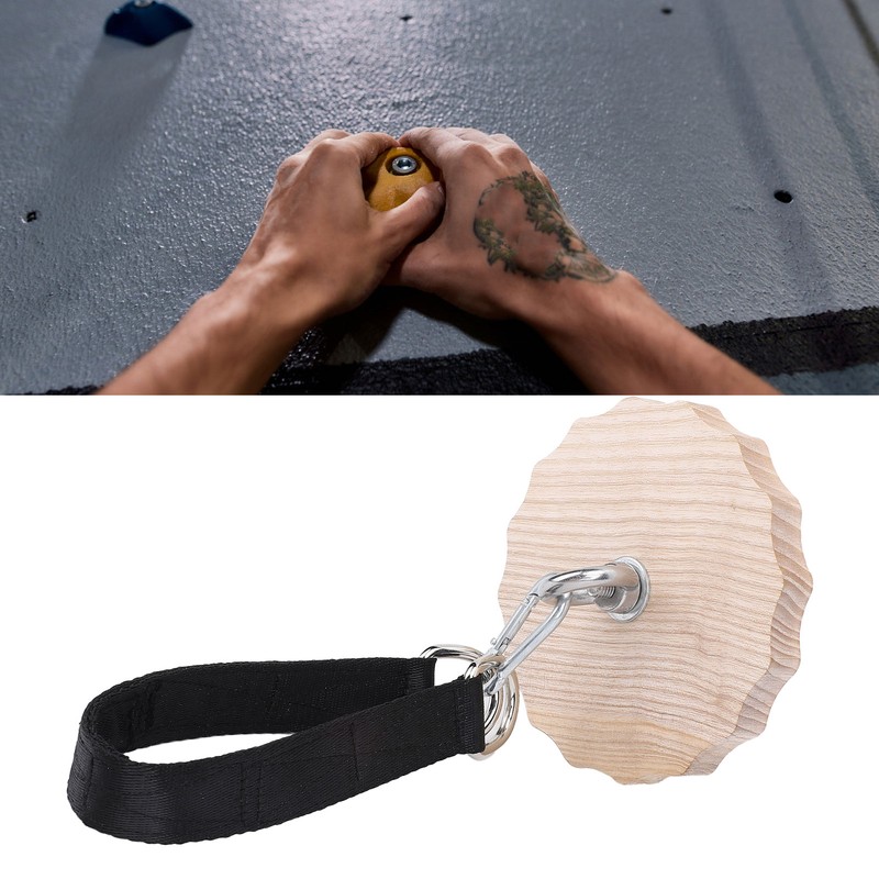 Grip Strength Trainer for Rock Climbing Wooden Finger Strengthener Climbing