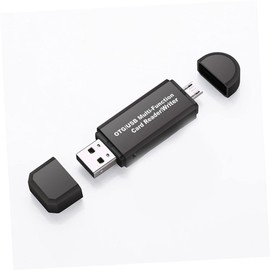 CAXUSD 16gb OTG USB Card Reader USB Adapter for Seamless File Transfer Compatible OTG Smartphones Tablets Compact Design Supports to Memory Cards