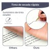 Bolígrafo Wiknices de Acero con Recambios y Estuche, Pack de