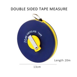 1 Piece Tape Measure, Tape Measure 20m, Digital Tape Measure, Double-Sided Tape Measure, Fiber Tape Measure, Measuring Tape Measure, Forestry Tape Measure, Practical Accessories, Essential Tool, Durab