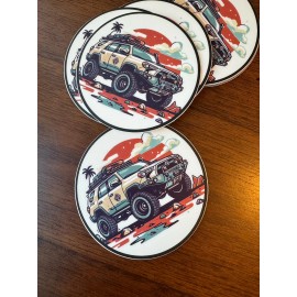 Toyota 4runner Vinyl Decal Overlander Sticker