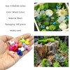 Mini Resin Duck Figurines, 200 Pieces, Mixed Colours, 1.7 x