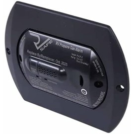 RV SAFE RVLP-2B Propane Gas Alarm - 2-Wire, Black
