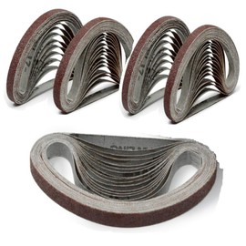 S.fields.inc Sanding Belt, Belt Sander, 50 Pieces, Replacement Belt, Endless Belt, Replacement Belt (#60)