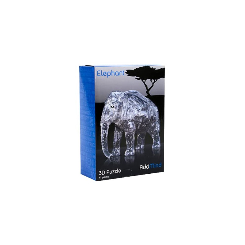 Addcore Elephant 3D Crystal Puzzle