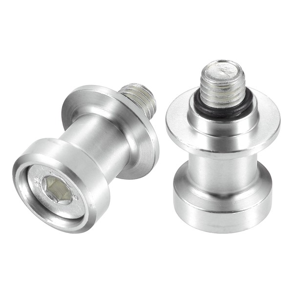 VekAuto 1 Pair Swingarm Spools, 10mm M10x1.5 CNC Swing Arm