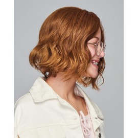 Tousled with Love Wig Hairdo Kidz Color R16 Honey Blonde - 11" Soft Waved Short Bob Cropped Style Monofilament Part Tru2Life 100% Heat Friendly Synthetic Childrens Peluca Para Niños