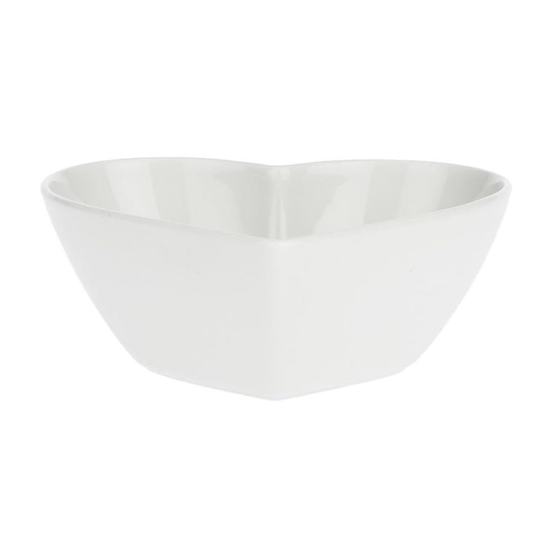 la Porcellana Cupido Herz Schale cm 15 x 16,5 x