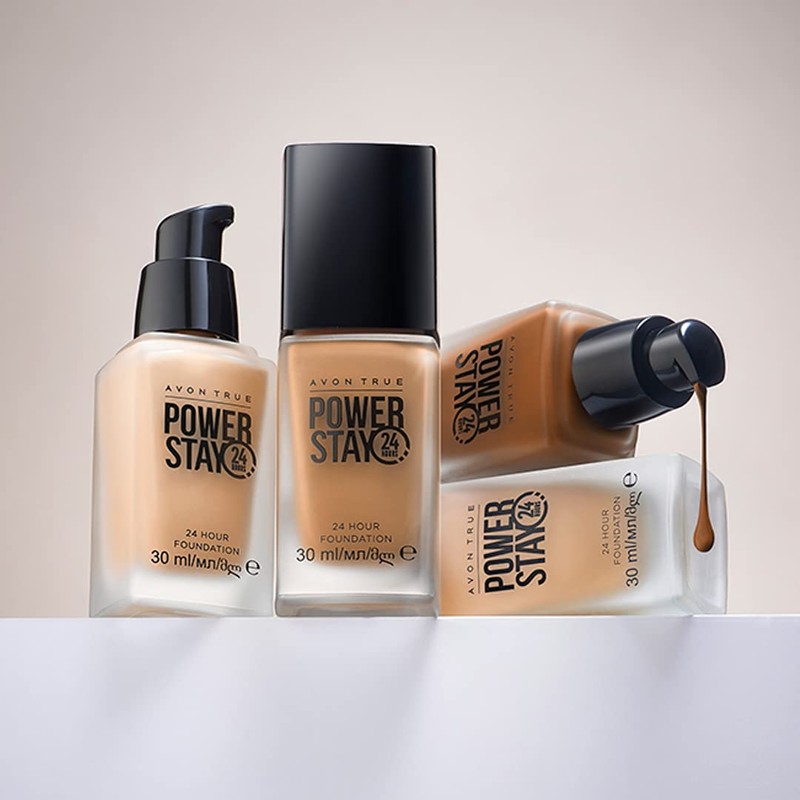 Avon Power Stay 24-Hour Foundation Medium Beige, Lasting Comfortable Coverage