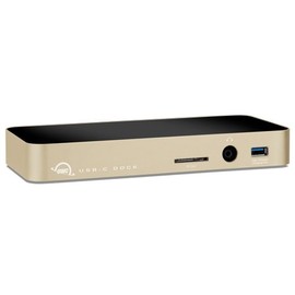 OWC / Other World Computing USB-C 10-Port Dock with 80 Watt Power Supply, Gold