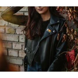 Pack 3 Progress Pride Lapel Pin Brooches Pins Flag badge Brooch Badges (Progress Pride)