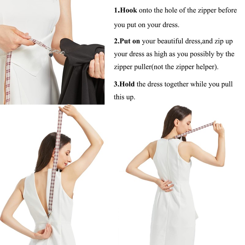 FYOURH - Zipper Puller Helper - Dress Invisible Zipper Helper