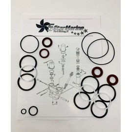 Five Star Marine Yamaha Trim TILT Seal Repair KIT F200 F225 F250 F300 V6 Super 1997+ FSM036