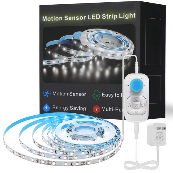 Feuymoent Motion Sensor LED Strip Light - Cabinet Strip Lights