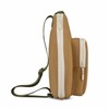 Neoprene Padded Pickleball Paddle Sling Bag with Ball Holder Pouch,
