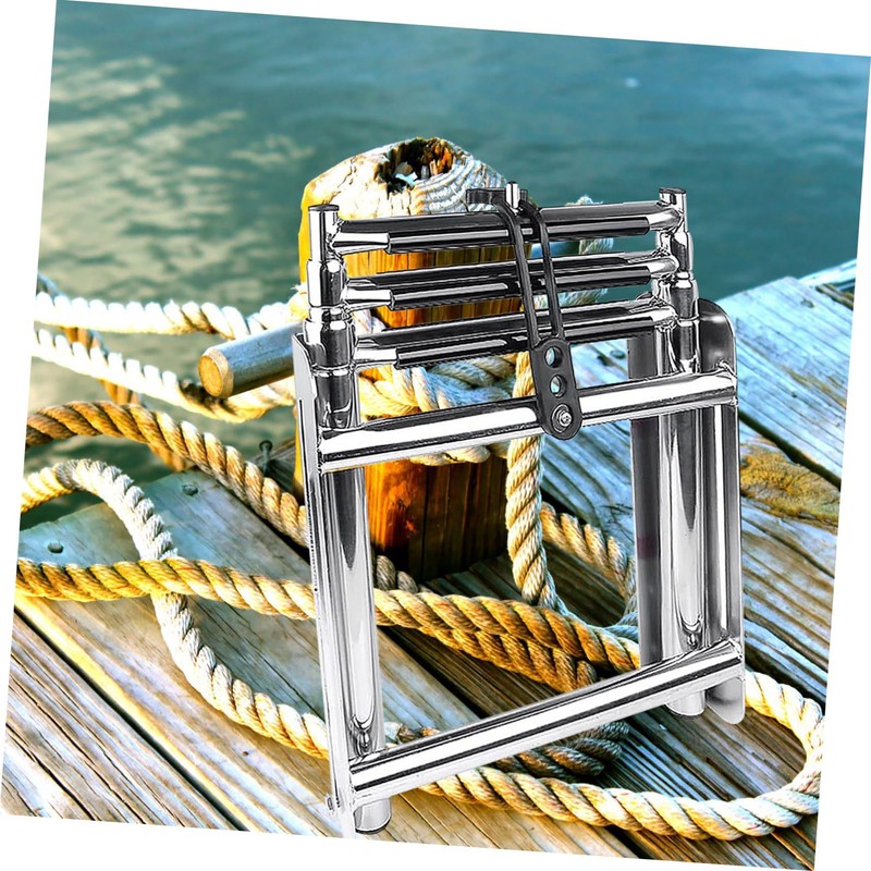Kisangel Telescopic Ladder Rubber Straps Yacht Latch Bands Marine Secure