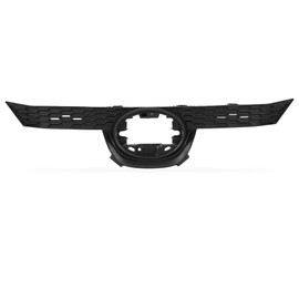 CHEDA Front Upper Bumper Grille Compatible with Toyota Corolla LE XLE 2020 2021 2022, Not Fit SE XSE models 53111-12E60 53111-02850 TO1200442 Black