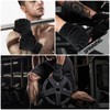 LEFAFA Gym Gloves, Workout Gloves with Wrist Wrap Support for