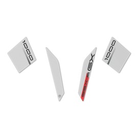 labelbike - 3D Stickers Front Beak Motorcycle Decorations and Protections compatible with Suzuki GSX-S1000GX Similar